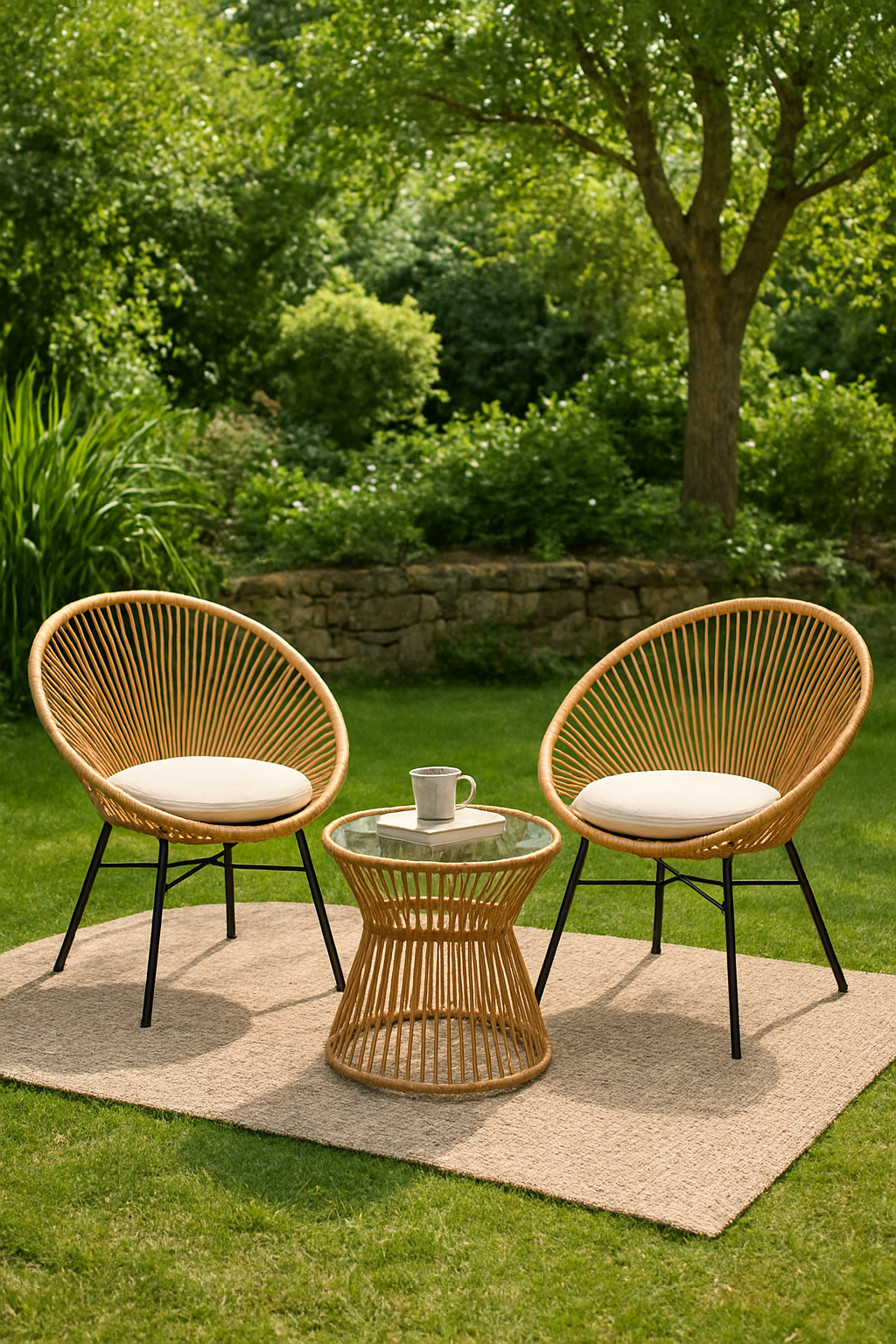 Pack AM J1 (2 Chaises + Table)