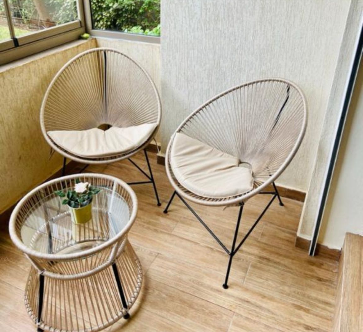 Pack AM J1 (2 Chaises + Table)