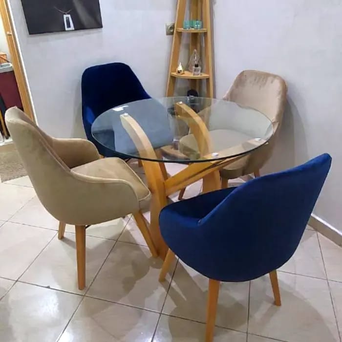 Pack AM SP4 (4 Chaise + Table)