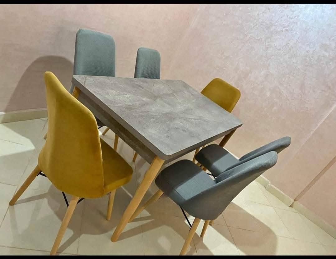 Pack AM S6 (6 Chaises + Table)