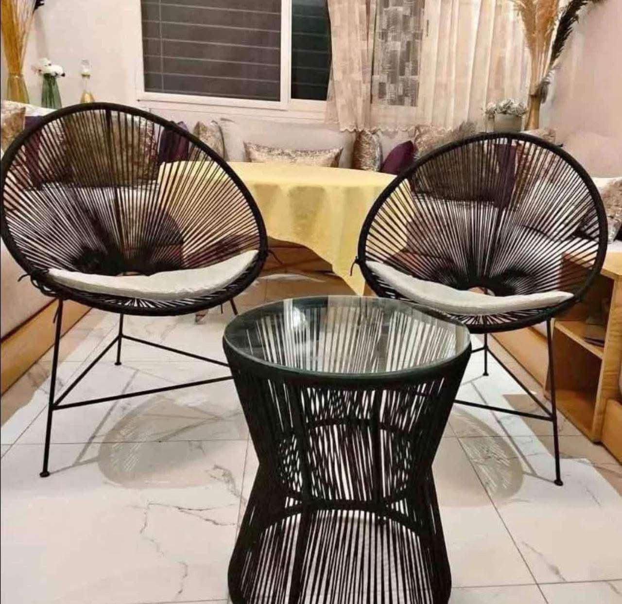 Pack AM J1 (2 Chaises + Table)