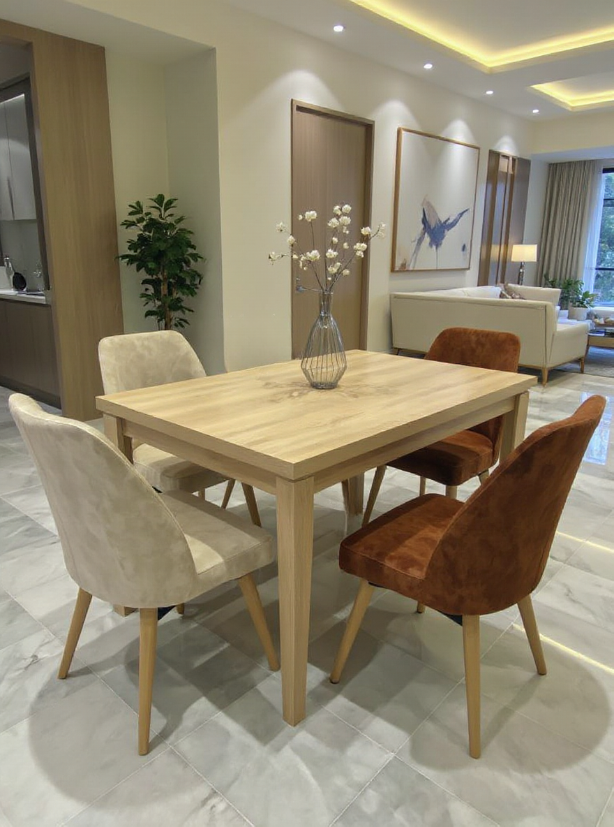 Pack AM S4 (4 Chaises + Table)