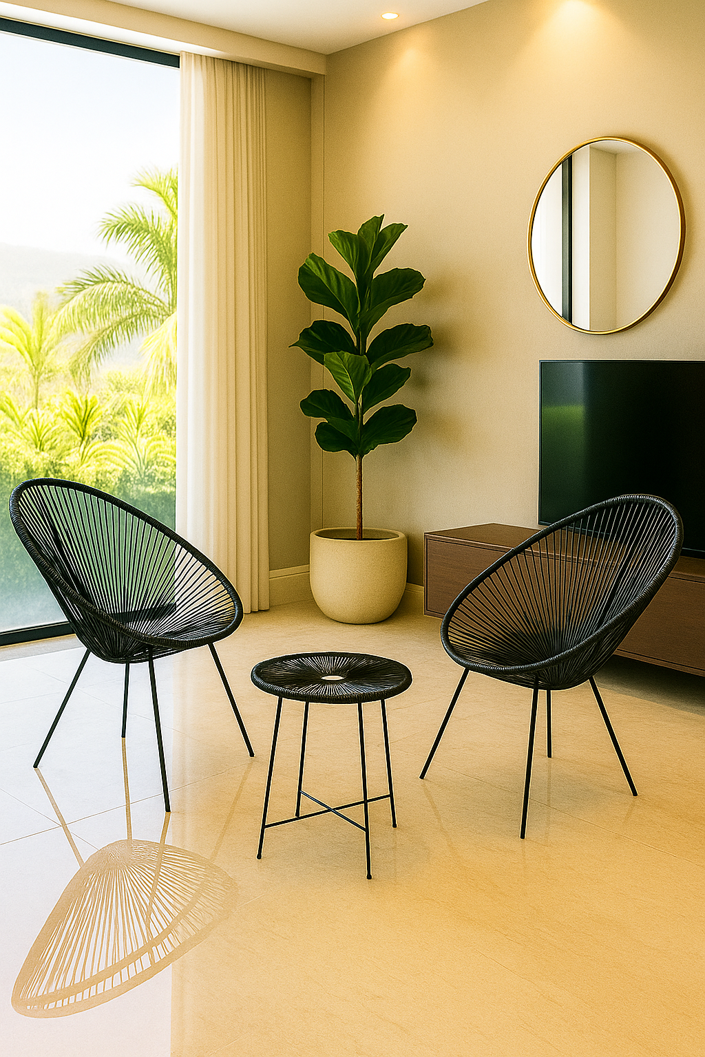 Pack AM J2 (2 Chaises + Table)