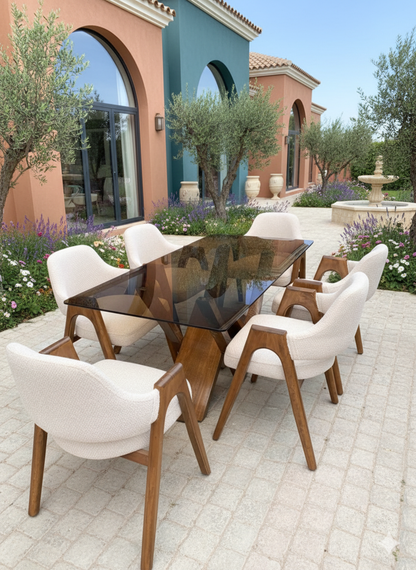 Pack AM Alpha S6 (6 Chaise + Table)