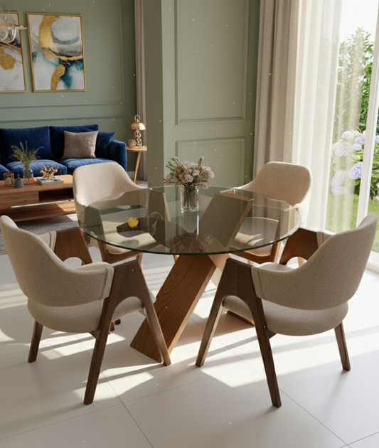 Pack AM Alpha S4 (4 Chaise + Table)