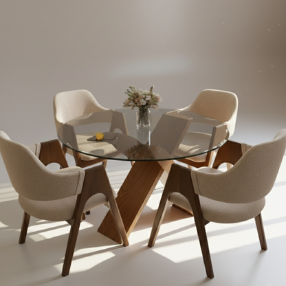 Pack AM Alpha S4 (4 Chaise + Table)