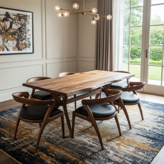 Salle à manger Noyer Luxe AM