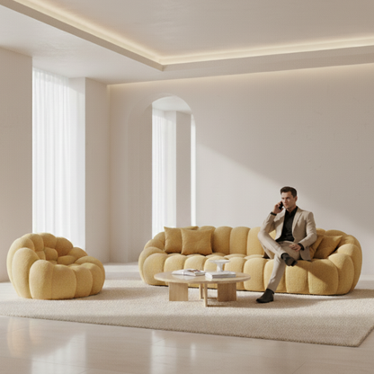 Salon 2 Canapés Luxe AM