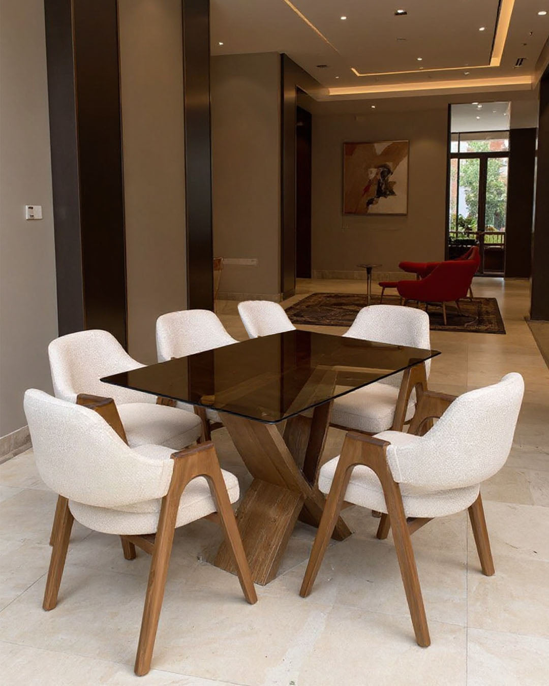 Pack AM Alpha S6 (6 Chaise + Table)
