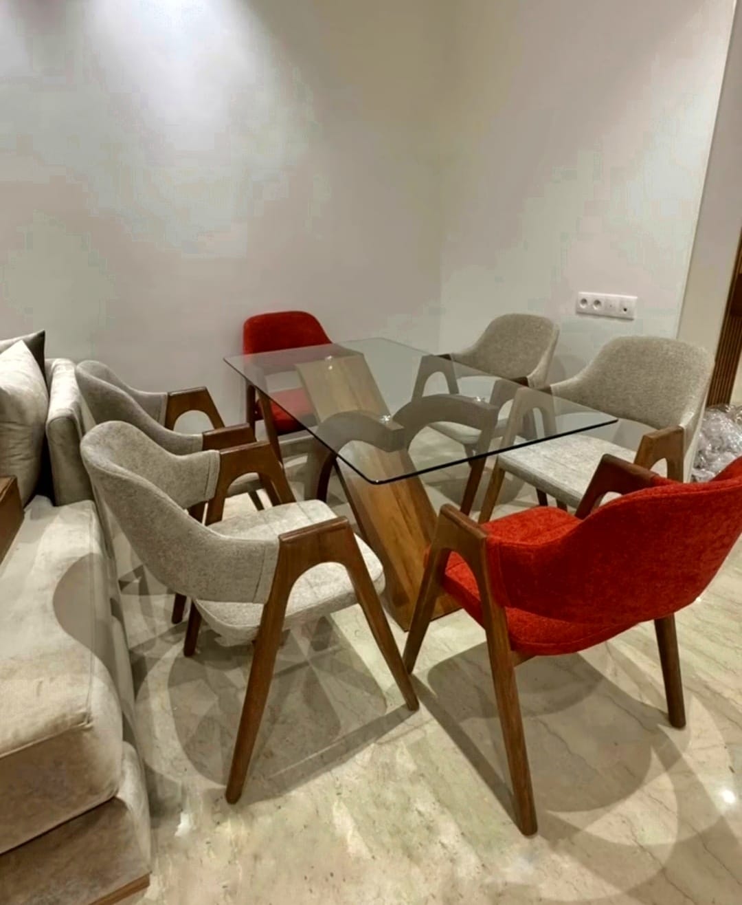 Pack AM Alpha S6 (6 Chaise + Table)