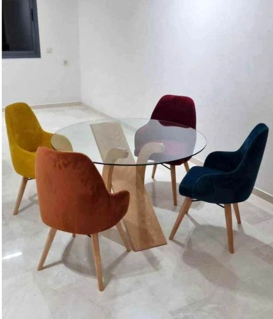 Pack AM SP4 (4 Chaise + Table)