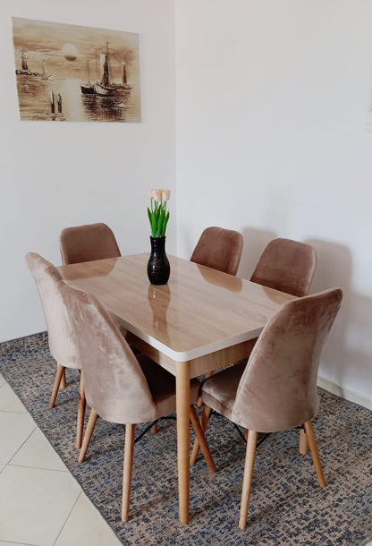 Pack AM S6 (6 Chaises + Table)