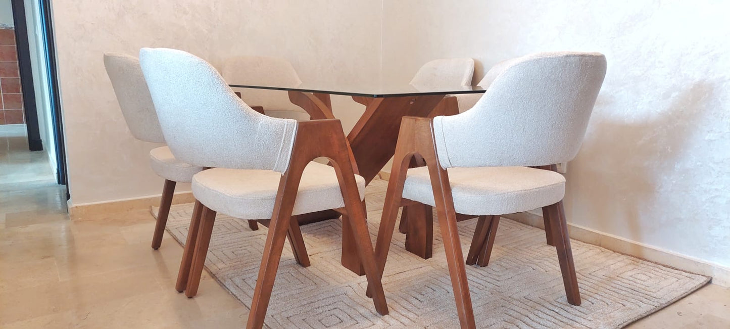 Pack AM Alpha S4 (4 Chaise + Table)